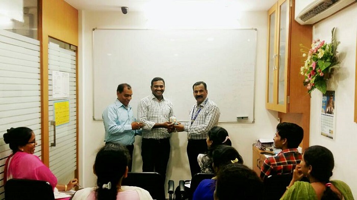 Felicitation of Mr. Ashok G Bhandari